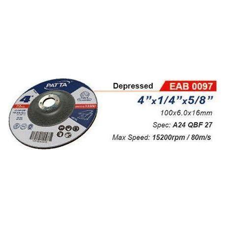 Patta EAB 0097 Grinding Disc 4 Patta EAB 0097 Grinding Disc 4